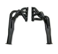 Hooker 5210HKR - Super Competition Header - Black Finish - Full Length - Tube 2.125 in. OD x 30 in. - Collector Size 3.5 in./Length 12 in.