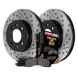 StopTech Truck And SUV Drilled And Slotted Brake Kits