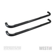 Westin 25-2735 - Signature Series Dual Step Pad, Black Steel (King Cab)